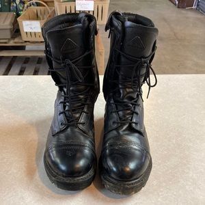 Mens rocky waterproof combat boots size 8